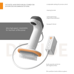 宠物吹风机厂家-2合1梳刷温和清洁