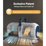 宠物毛发吸尘器厂家-60分贝低噪音修剪美容