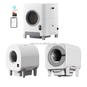 Cat Litter Box Supplier - Electric No Smell APP Control