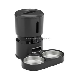 宠物喂食器厂家-电池供电料斗视频WIFI