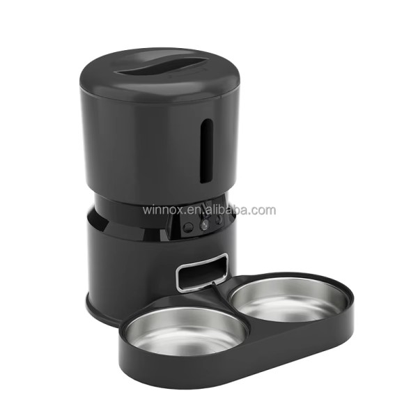 宠物喂食器厂家-电池供电料斗视频WIFI