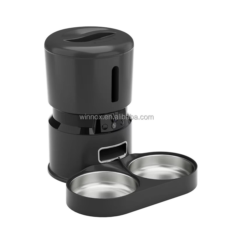 宠物喂食器厂家-电池供电料斗视频WIFI