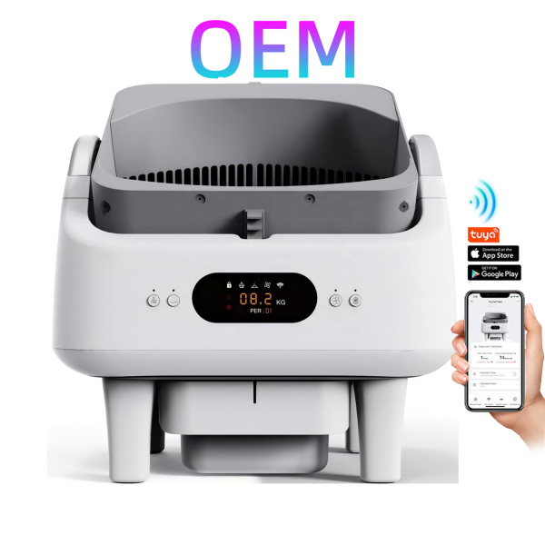 猫厕所厂家-WIFI APP电动敞开式