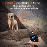 宠物训练项圈厂家-可充电震动背带