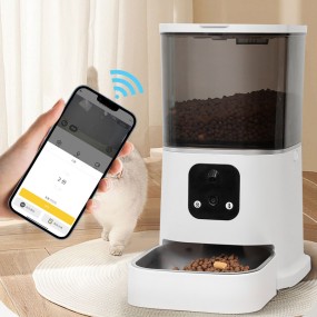 Pet Feeder Manufacturer - 6L WiFi Bluetooth Dual Power