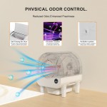 猫砂盆厂家-低噪音68L自清洁