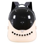 宠物携带箱厂家-可爱粉色女孩透明