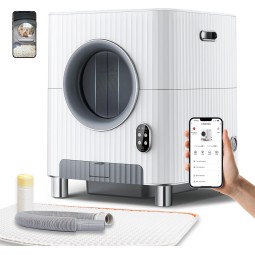 智能猫厕所厂家-超大号自清洁机器人