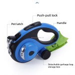 狗牵引绳厂家-多功能LED自动