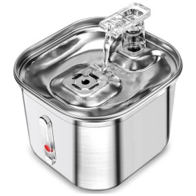 宠物喷泉厂家-自动不锈钢饮水器
