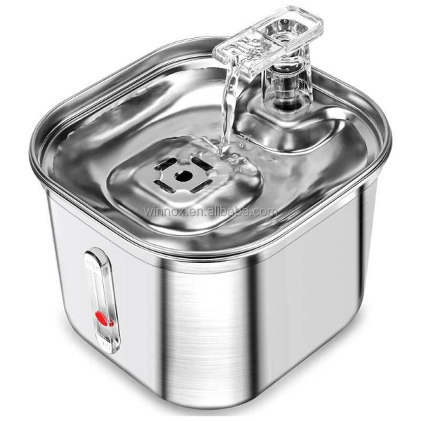 宠物喷泉厂家-自动不锈钢饮水器
