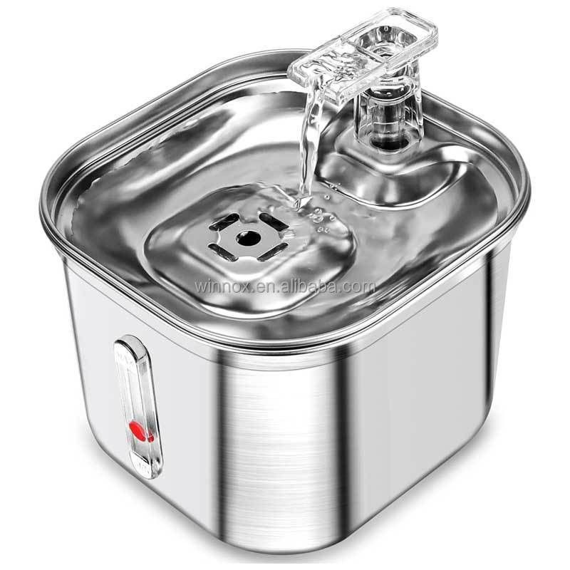 宠物喷泉厂家-自动不锈钢饮水器