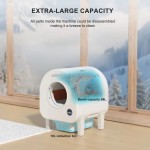 猫砂盆厂家-低噪音68L自清洁