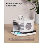 宠物饮水机厂家-2.8L无线自动塑料