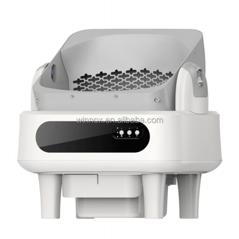 猫厕所厂家-圆形自动遥控