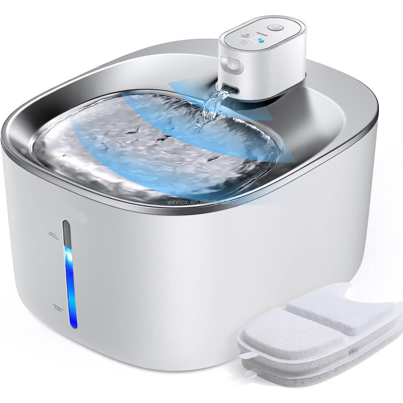 宠物水碗厂家-无线感应自动喷泉