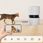 宠物喂食器厂家-电池供电料斗视频WIFI