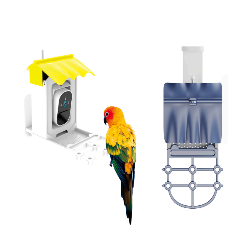 鸟喂食器厂家-4MP WIFI太阳能视频移动检测