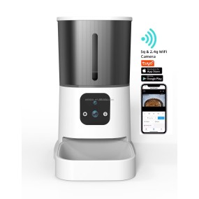 宠物喂食器厂家-涂鸦APP高清摄像头自动