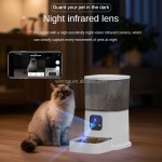 宠物喂食器厂家-6L WIFI摄像头涂鸦APP控制