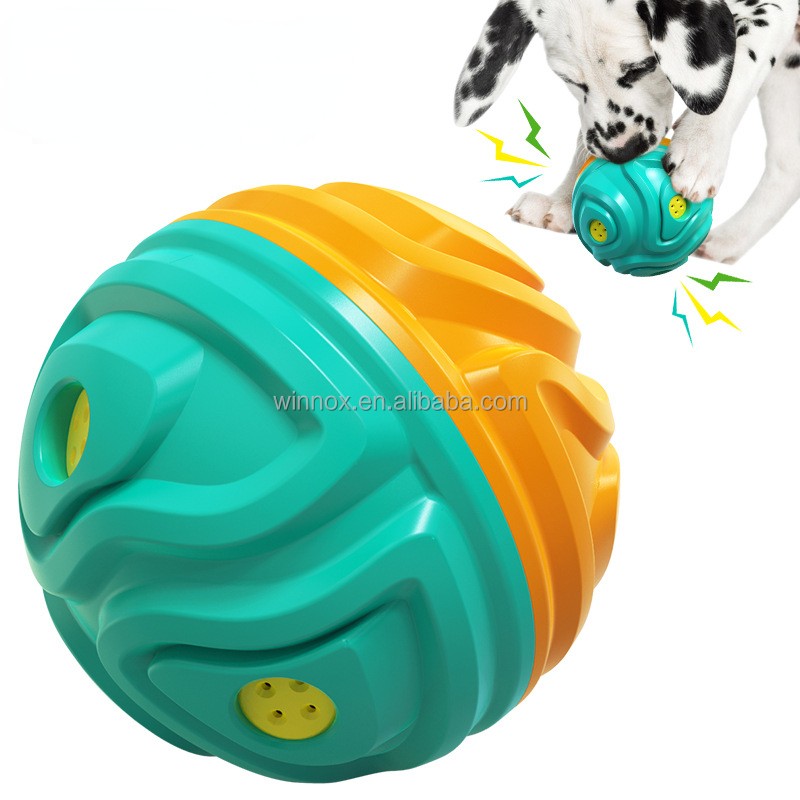 狗玩具厂家-环保磨牙塑料球