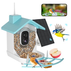 Bird Feeder Supplier - Solar Panel AI Identify 1080P