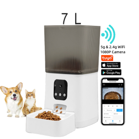 宠物喂食器厂家-7L WIFI自动APP控制