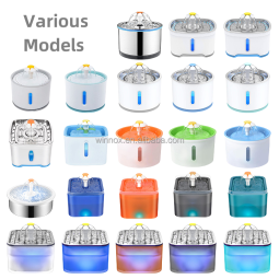 宠物饮水机厂家-便携塑料可定制