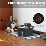 宠物饮水机厂家-5000毫安无线感应过滤