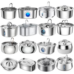 宠物饮水机厂家-不锈钢性别中立