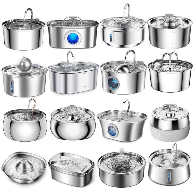 宠物饮水机厂家-不锈钢性别中立