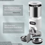 宠物喂食器厂家-3L 4.5L双通道双碗