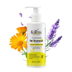 宠物护理套装生产商-474ml环保天然蜂蜜洗发水