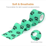 宠物粘性绷带供应商-批量自粘无纺布包裹