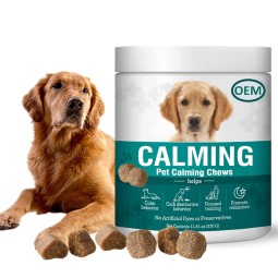 宠物镇静咀嚼片供应商-进阶大麻洋甘菊焦虑睡眠支持