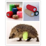 宠物绷带胶带生产商-卡通爪印弹性无纺布