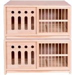 鸽子笼厂家-抛光环保实木