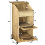 土豆储存柜厂家-3层农舍风格带轮