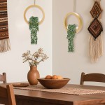 墙面装饰厂家-波西米亚风格人造多肉