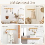 衣帽架厂家-2件装壁挂5钩