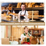 椒盐卷饼架厂家-竹制展示架带挂钩