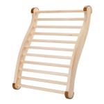 桑拿椅厂家-可定制木质靠背S型设计