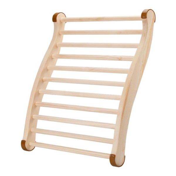 桑拿椅厂家-可定制木质靠背S型设计