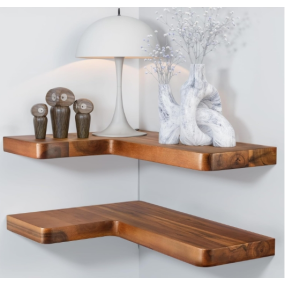 悬挂架厂家-2层木质树形设计