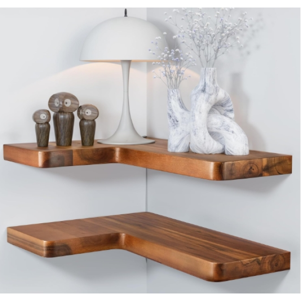 悬挂架厂家-2层木质树形设计