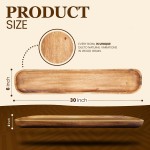 揉面碗厂家-30x6x3英寸手工雕刻实木