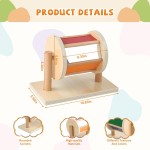 蒙特梭利鼓厂家-全尺寸旋转玩具