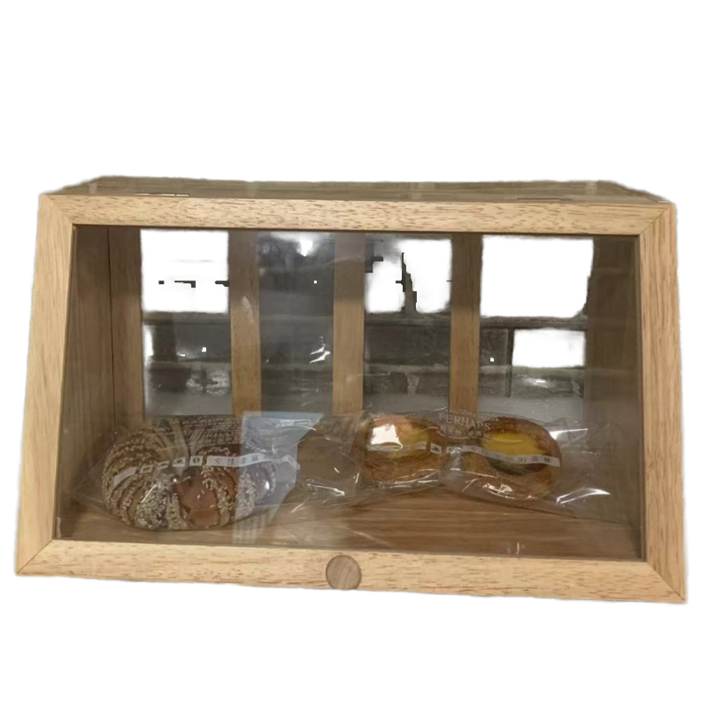 储物柜厂家-橡胶木翻盖防尘