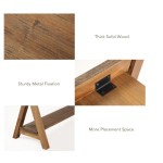 储物长凳厂家-农舍实木室内