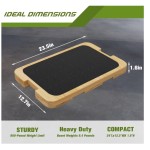 健身板厂家-木质阻力带脚踏板